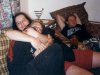 Glynis, Stef & Kerryn watching videos